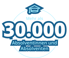 Mehr als 30.000 Absolventinnen und Absolventen